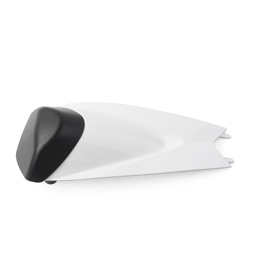 Rear Passenger Pillion Seat Trim for Aprilia 125S4 125 (2012–2016) White