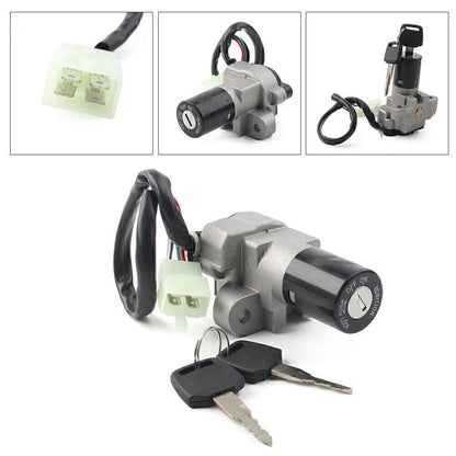 Ignition Switch Lock Key Set for Suzuki GSX750 VX800 (1989–1997, 1990–1996)