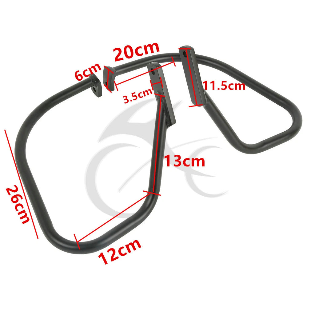 Saddlebag Guard Rail Crash Bar for Harley Softail (2018–2023)
