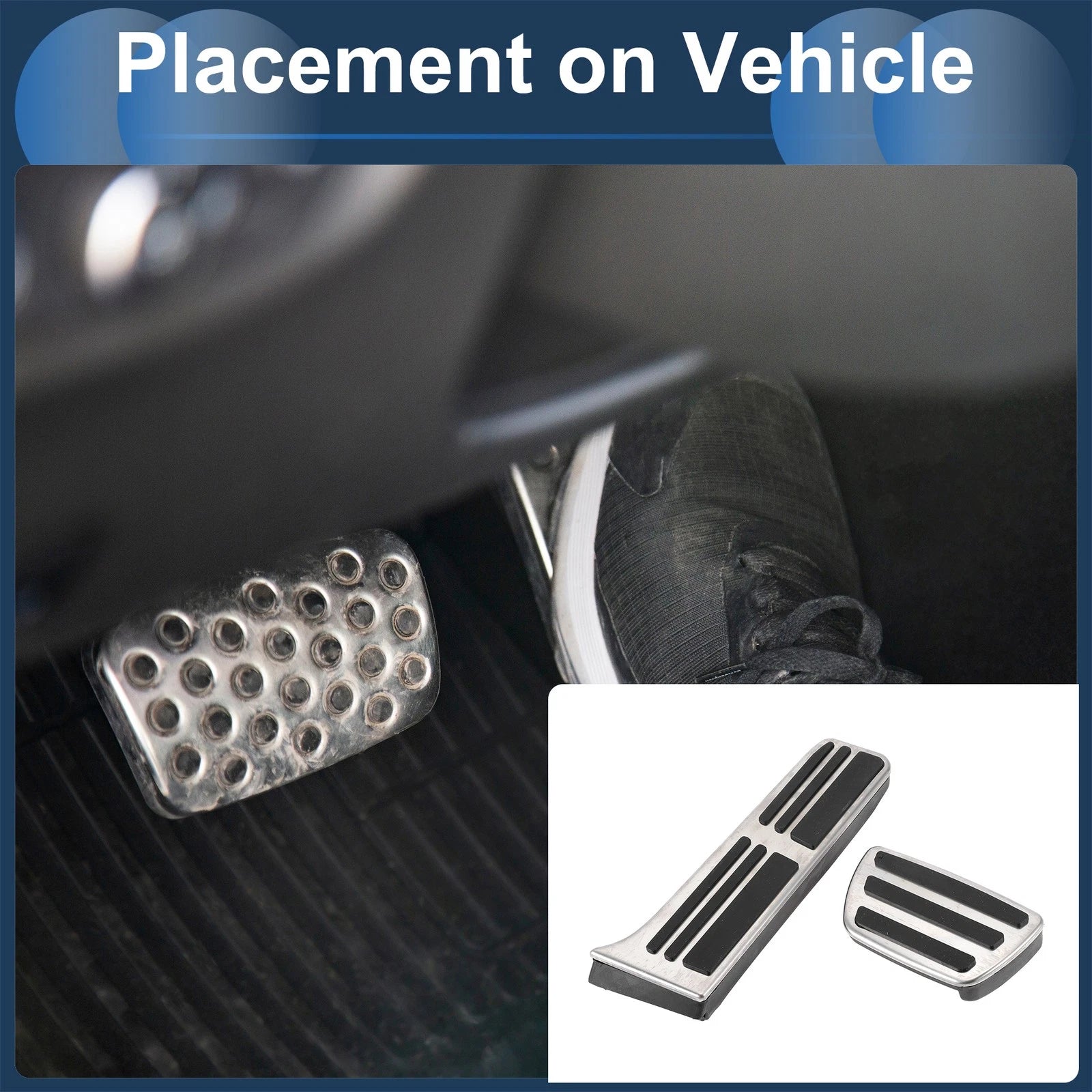 Set Automatic Foot Accelerator Pedal Covers for Toyota Camry (2018–2022)