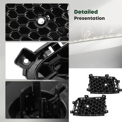Fog Light Covers for Jeep Grand Cherokee L (2021–2024)