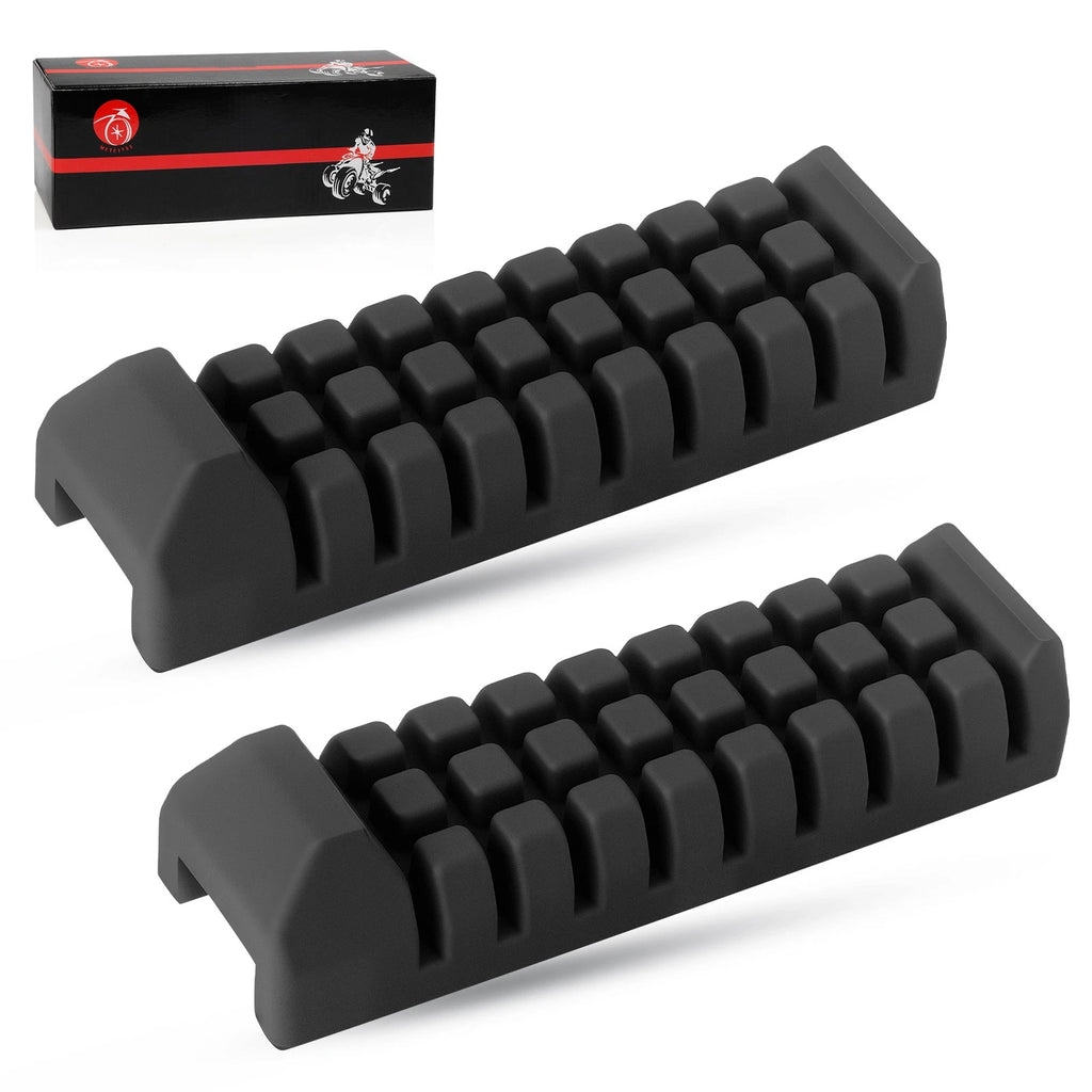 2X Rubber Foot Peg Rest for Suzuki QuadSport 80 LT80 (1987–2006) LT80S (1987–1995)