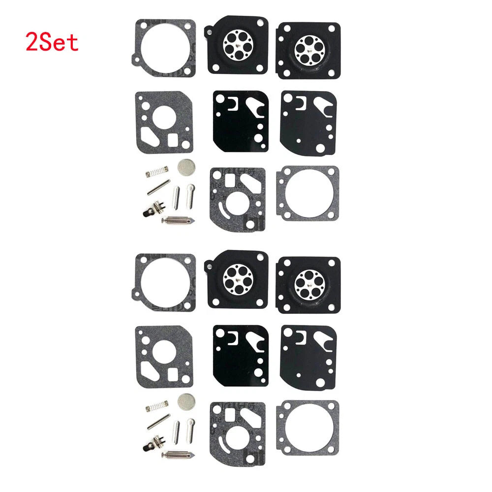 Set of 2 Carburetor Rebuild Kit Diaphragm Gasket for ZAMA C1U RB-29