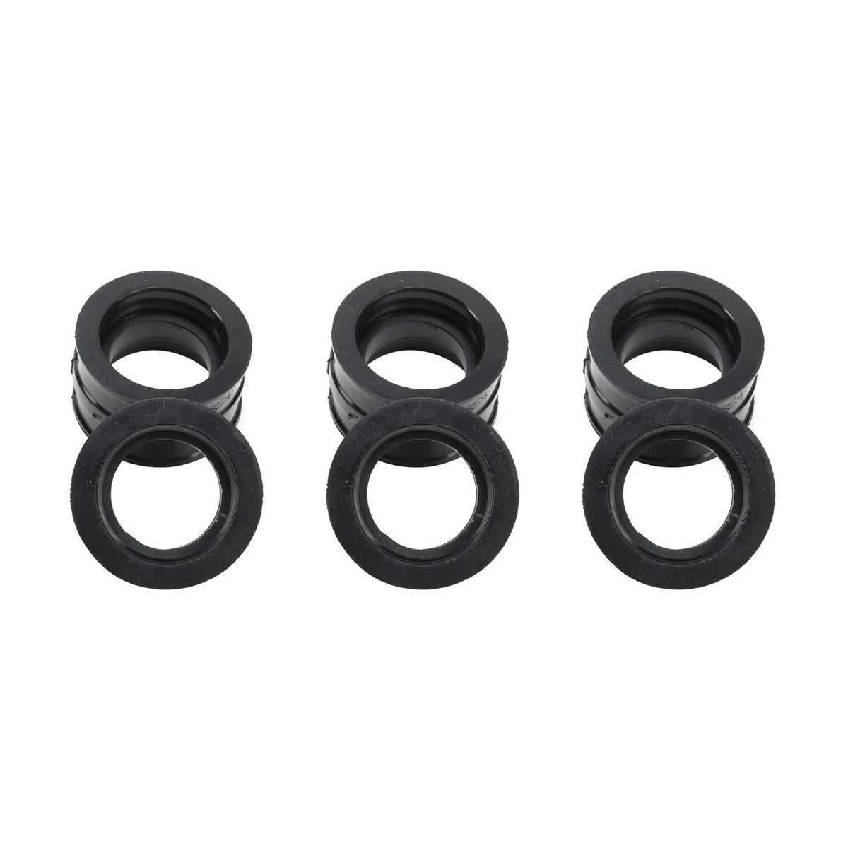 6X Carb Inlet Intake Rubbers for Honda CBX1000 Pro Link SC06 (1981–1982)