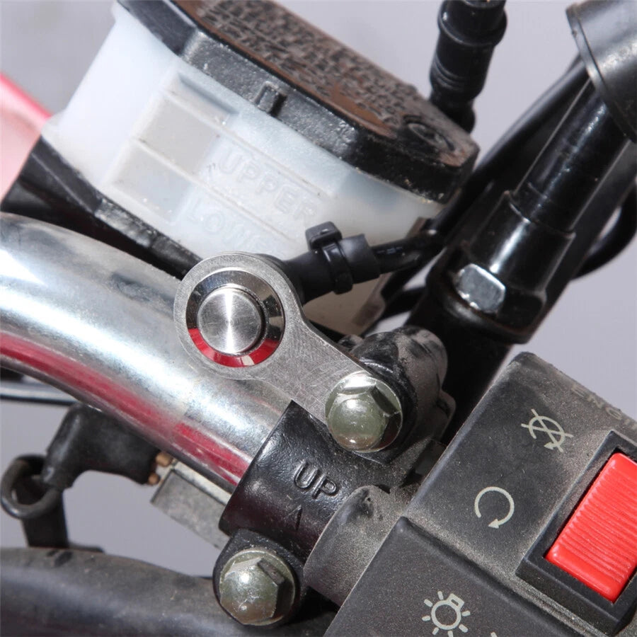 12V Motorcycle Switch Self-return Reset Button For Horn Engine Power Start Kill
