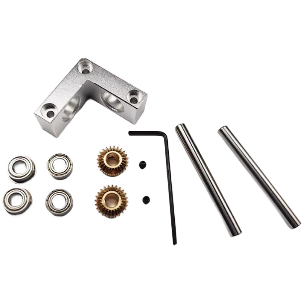 Right Angle Gearbox for Mini (4mm 5mm Shaft, 50mm Length)
