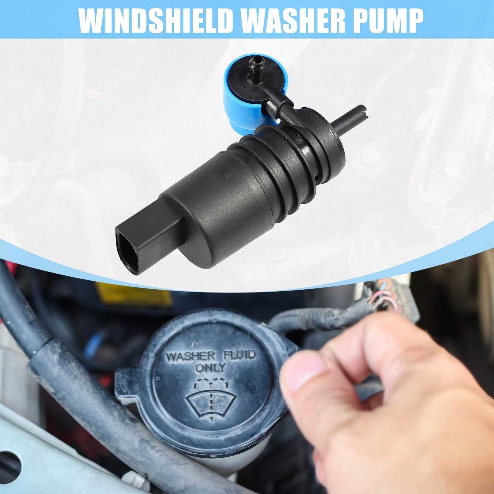Windshield Washer Motor Pump Replacement for Volkswagen Passat (1990–1991)