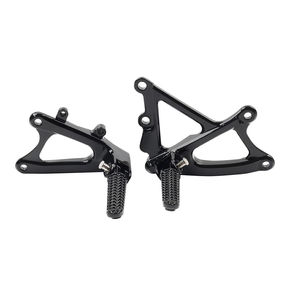 Front Aluminum Footrest Bracket for Yamaha YZF R1 (2009–2014) Black