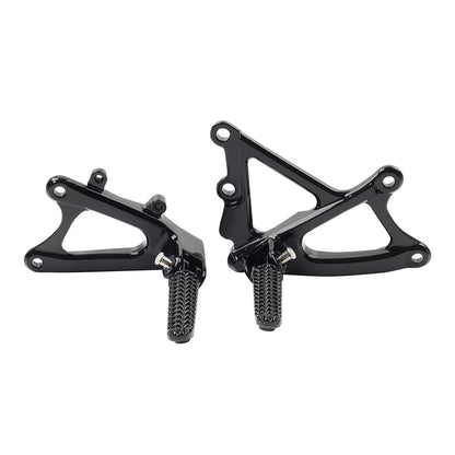 Front Aluminum Footrest Bracket for Yamaha YZF R1 (2009–2014) Black