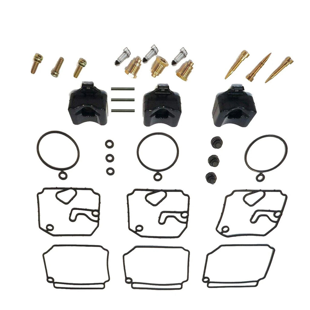 Carburetor Repair Kit for Yamaha 2 Str 40HP 50HP Outboard Motors (6H4-W0093-02)