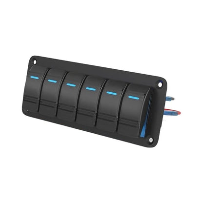 6 Gang Rocker Switch for Outdoor Driving (No Specific Years)