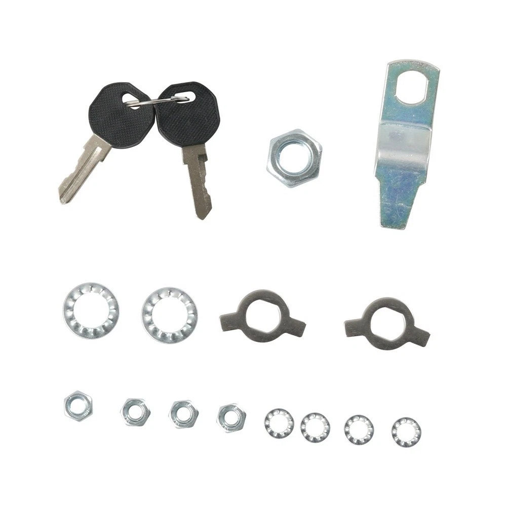 Foldable Lock for RV Trailer (2010–2023) - High Strength, Space Saving Design