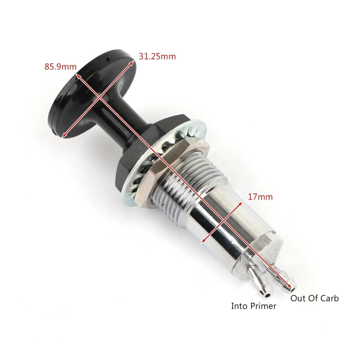 Fuel Primer Plunger for Ski-Doo, Yamaha (Mikuni, Keihin)