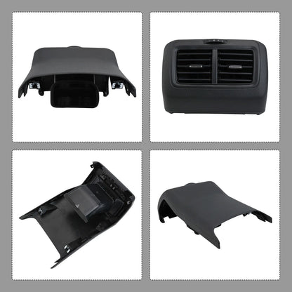 Black Rear Air Vent for Golf MK7.5 (2013–2020) Center Armrest AC Outlet