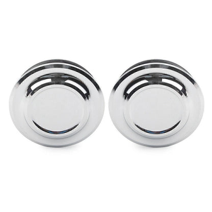 2X Frame Hole Cover for Honda Rebel 500 CMX500 (2020–2021) Silver