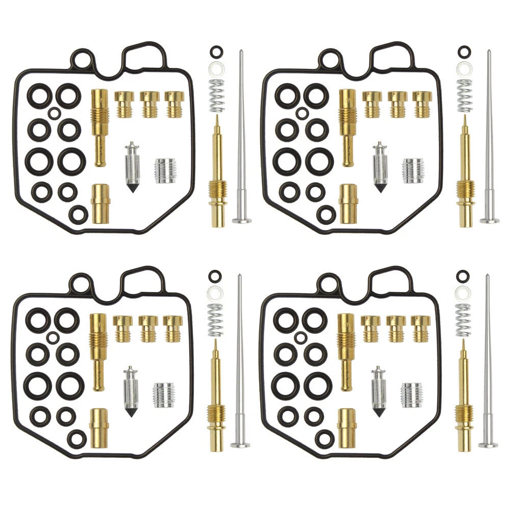 Set of 4 Carburetor Repair Rebuild Kits for Honda CB750C/CB750K/CB750SC (1980–1983)