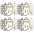 Set of 4 Carburetor Repair Rebuild Kits for Honda CB750C/CB750K/CB750SC (1980–1983)