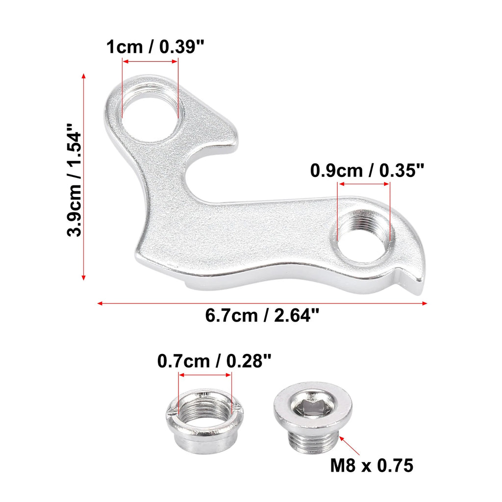 Rear Derailleur Hanger Extender for Universal Gear Frame Bicycle (Any Year)