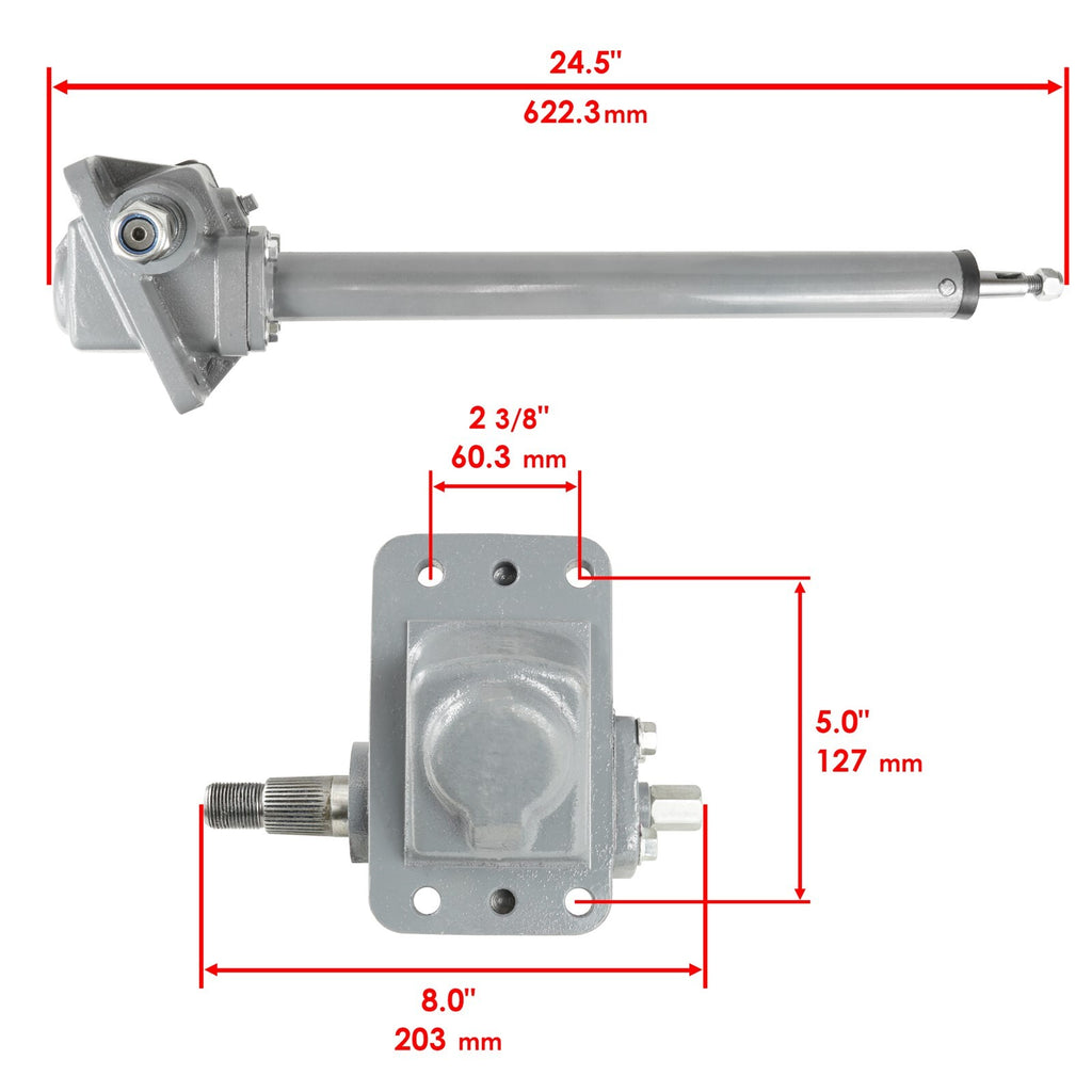 Steering Shaft Replacement for Yanmar YM240 YM1500 YM1600 YM1700 (1994–2004)