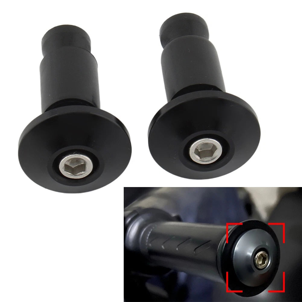 Handlebar End Caps for Motorcycle Dirt Bike 7/8" (Universal Fit)