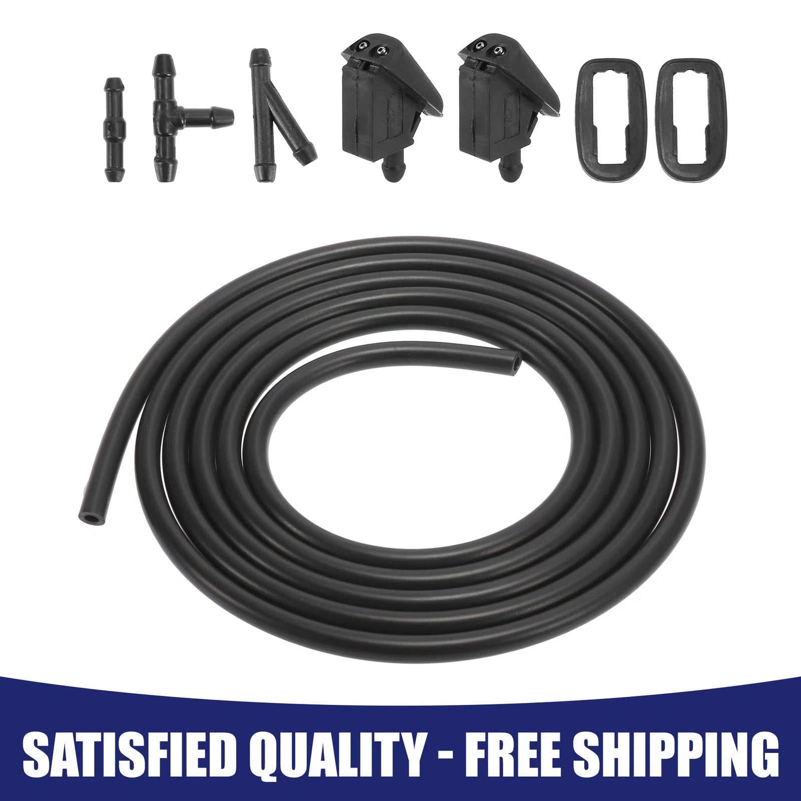 Windshield Washer Nozzles Set for Ford Fiesta (2001–2007)