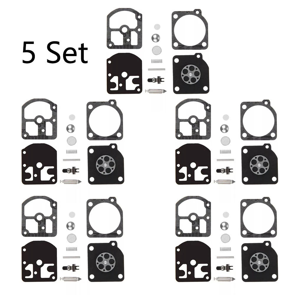 Set of 5 Carburetor Rebuild Kits for Stihl 009 010 011 012 (RB-11)