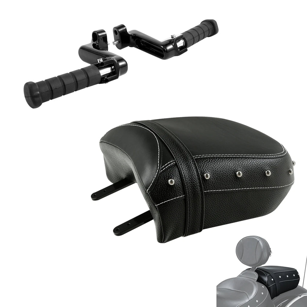 Rear Passenger Seat & Footpeg Pegs for Indian Chieftain (2014–2023)