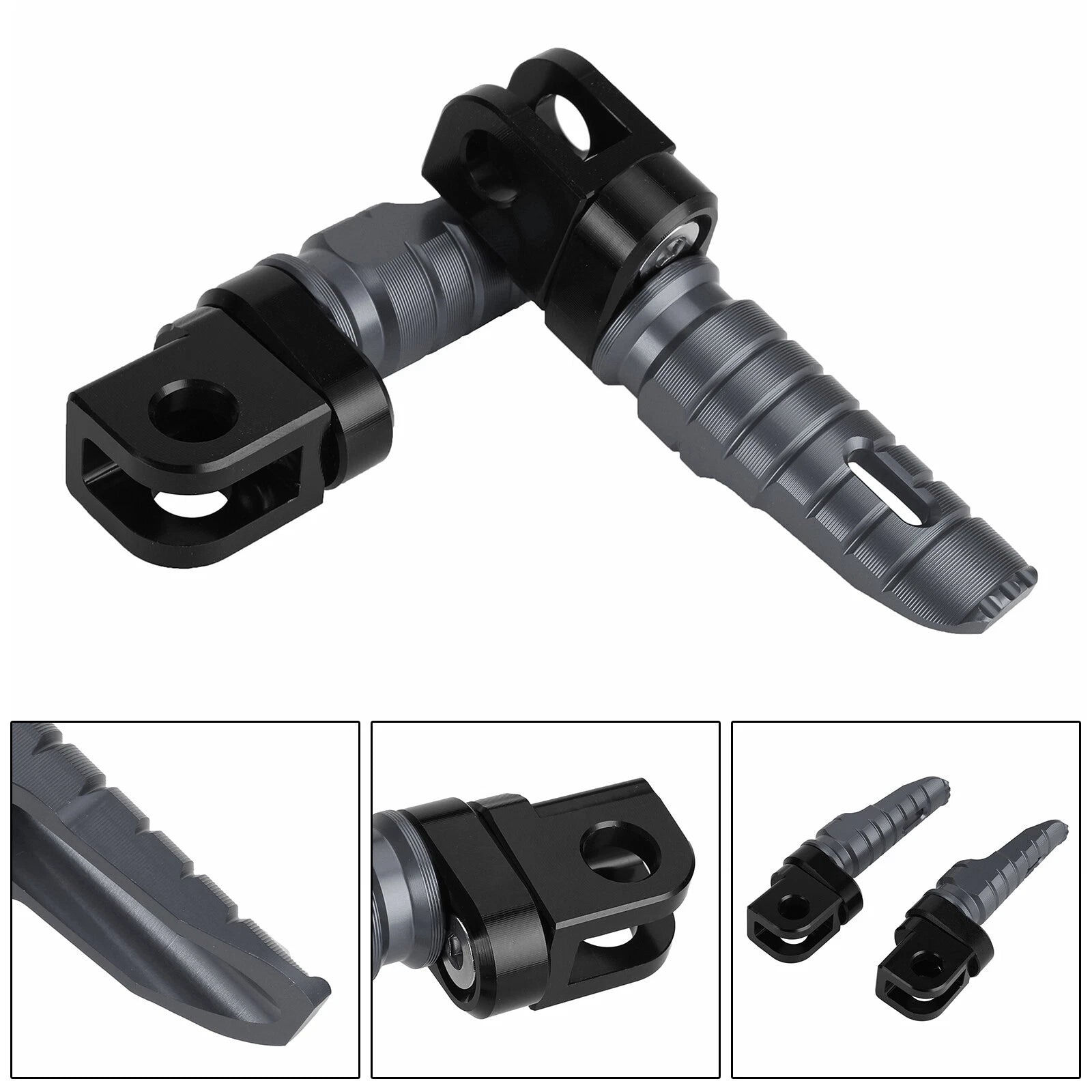Front Footrests Foot Pegs for CFMOTO 250SR 250NK 400NK 650NK 400GT (2019–2022)
