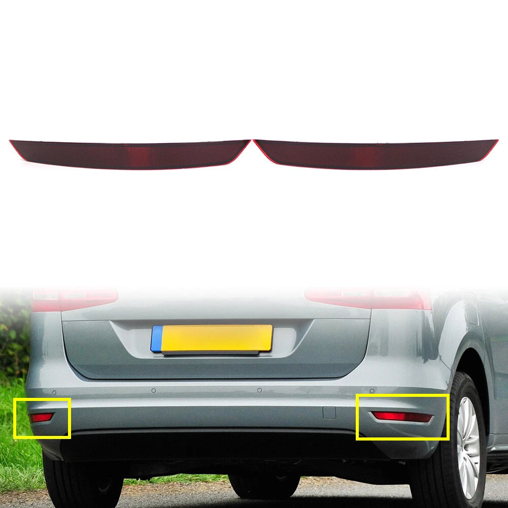 Rear Bumper Reflector Taillight for VW Seat (2000–2023)