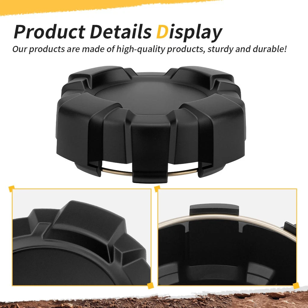 Set of 4 Wheel Center Caps for Polaris General 4 1000 (2017–2022)
