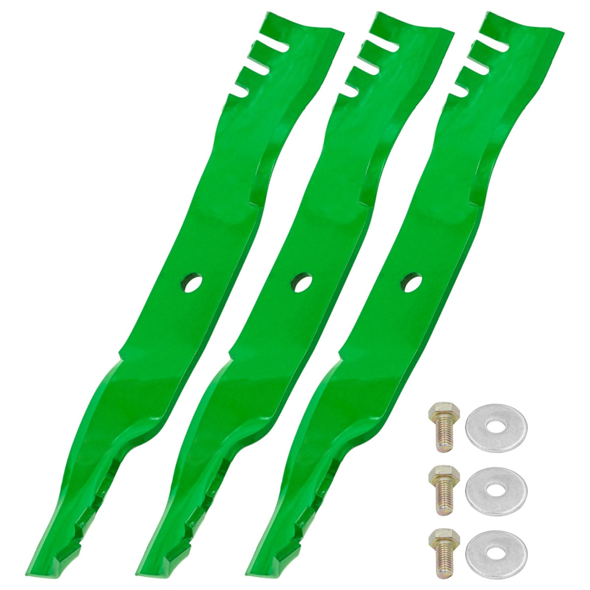 Deck Blade and Bolt Replacement for Exmark 52 Inch (2000–2010)