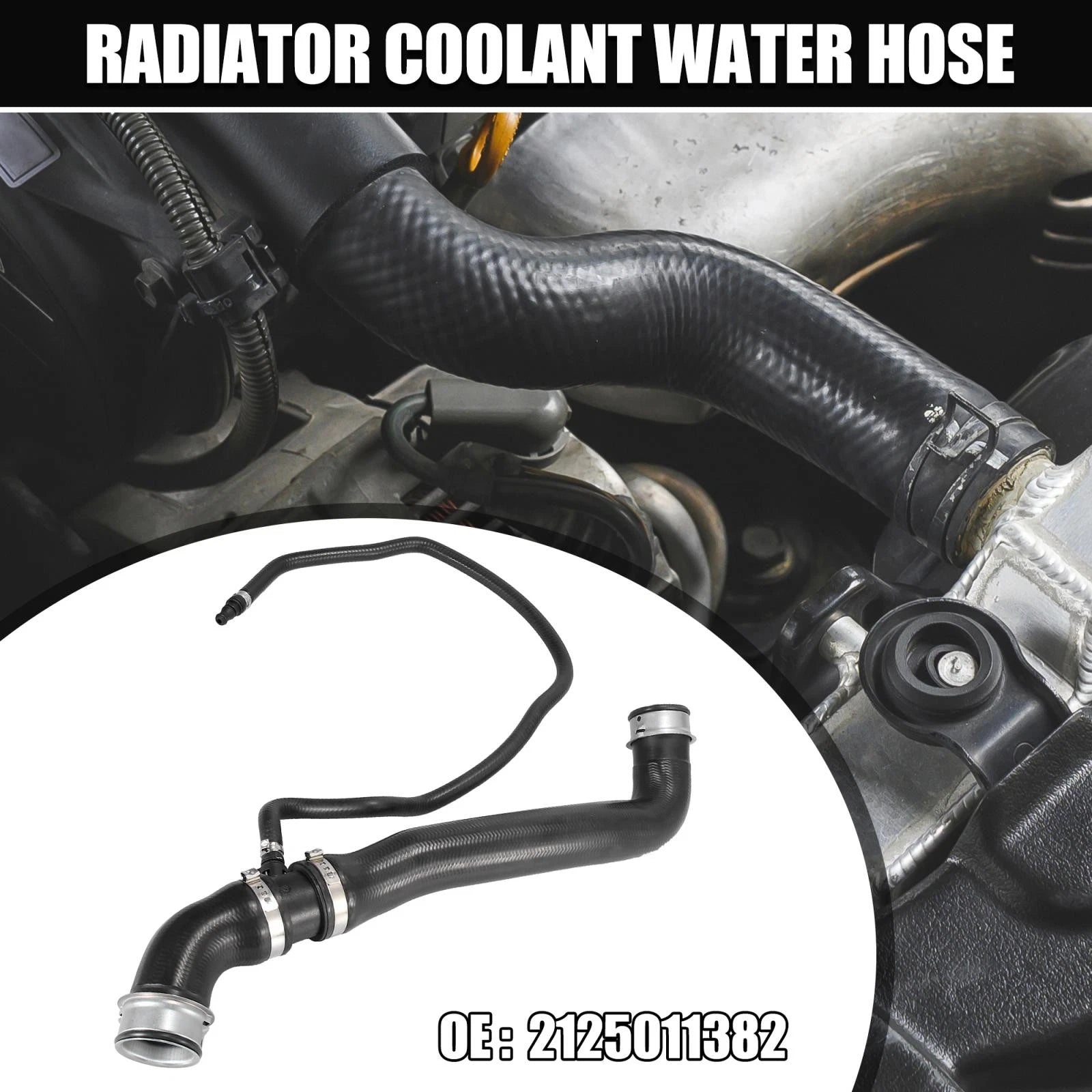 Upper Radiator Coolant Hose Replacement for Mercedes-Benz E350 (2010–2011)