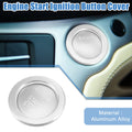 Engine Start Stop Button Cover Sticker for Mercedes-Benz B C GLC GLA (Silver) (2012–2020)