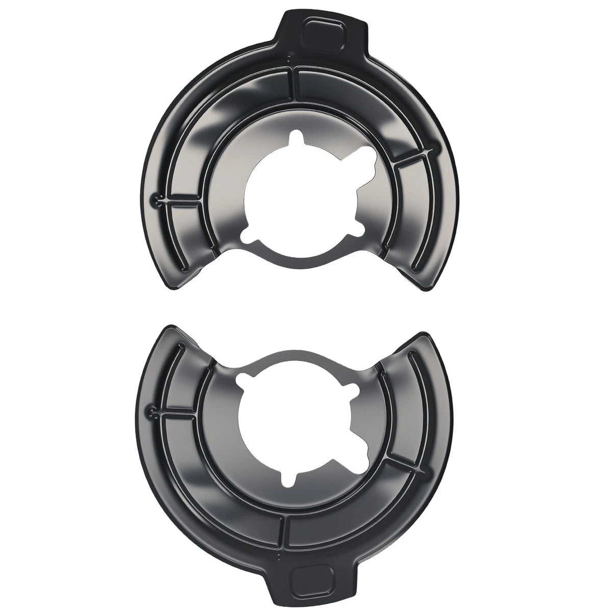 2X Front Disc Brake Splash Shields for Jeep Wrangler (2007–2018)