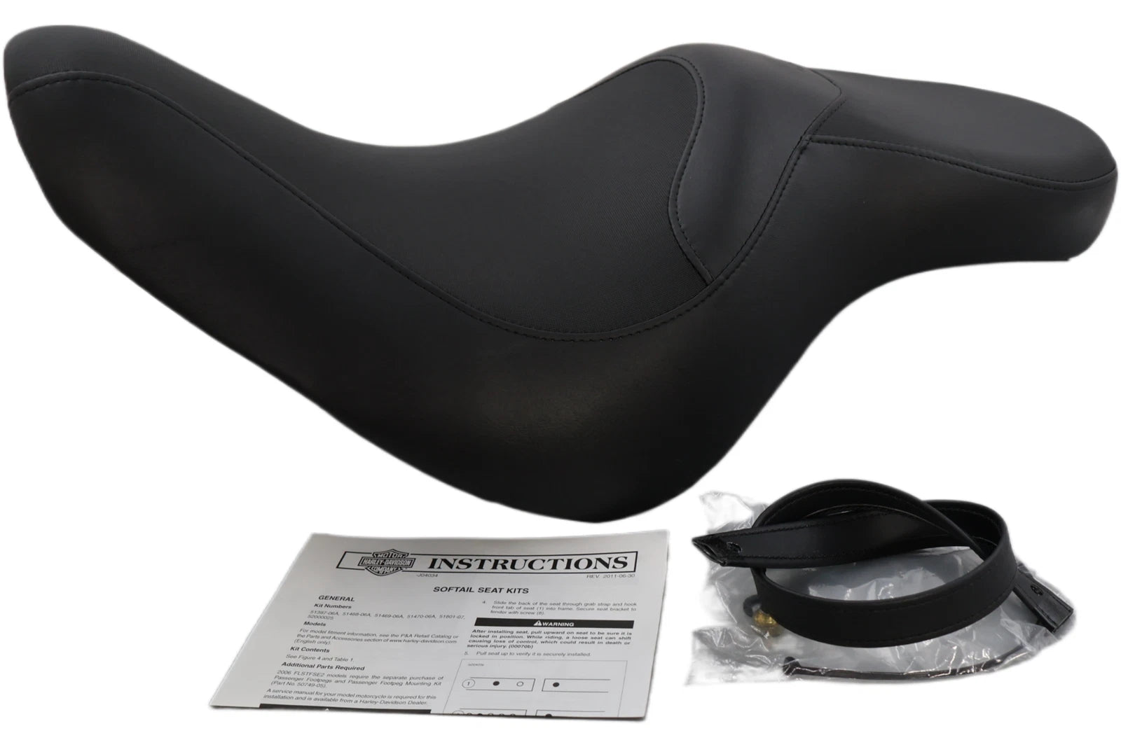 OEM Reach Seat for Harley-Davidson Softail FLSTF FXST/B/C/S (2006–2017)