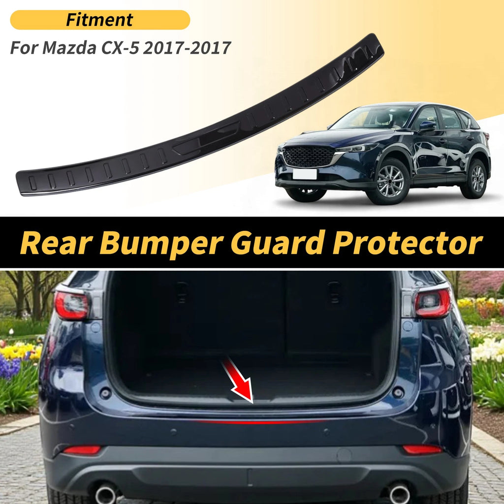 Rear Bumper Topper for Mazda CX-5 (2017–2017) Black