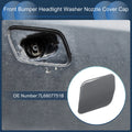 Front Left Washer Nozzle Cover Cap for Volkswagen Touareg (2007–2010) Grey