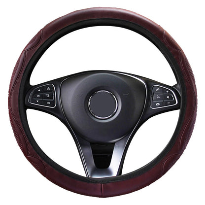 Steering Wheel Cover for 37-38CM Steering Wheels (Non-slip, Soft Touch)