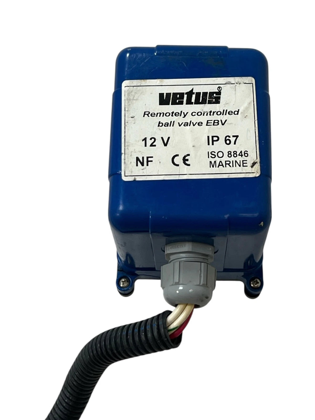 Vetus EBV Remotely Controlled Ball Valve 12V 6 Pin Connection (OEM)