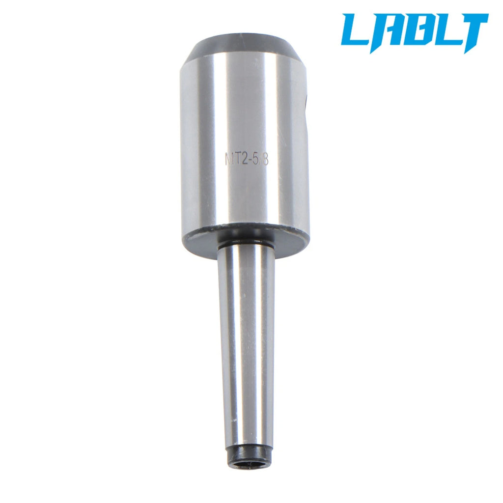 End Mill Holder Taper Adapter for LABLT MT2 (5/8", 3/8-16 Drawbar Thread)