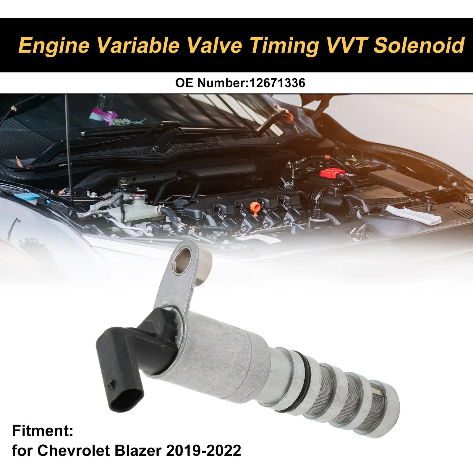 Engine Variable Valve Timing VVT Solenoid for Chevrolet Camaro (2016–2024)