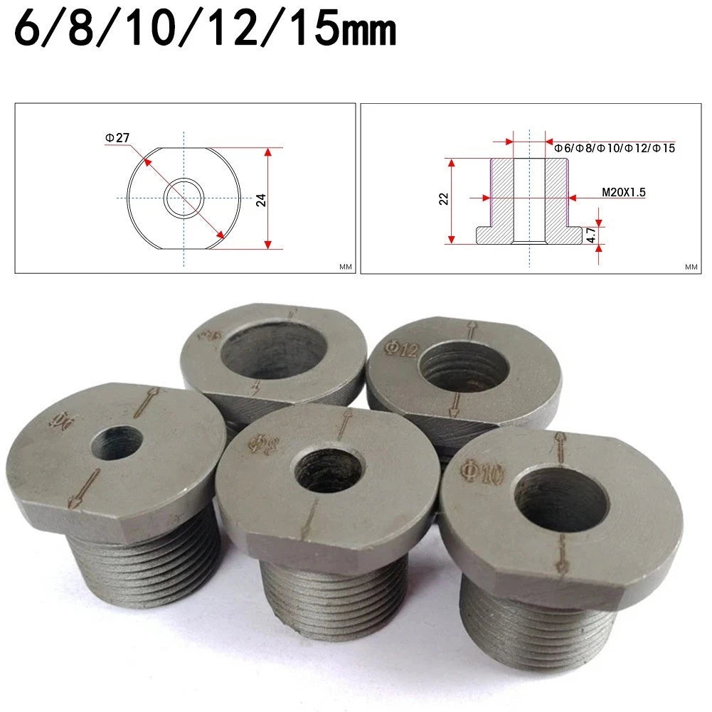 3X Drill Sleeve Locator Accessories for 6-15mm Pins