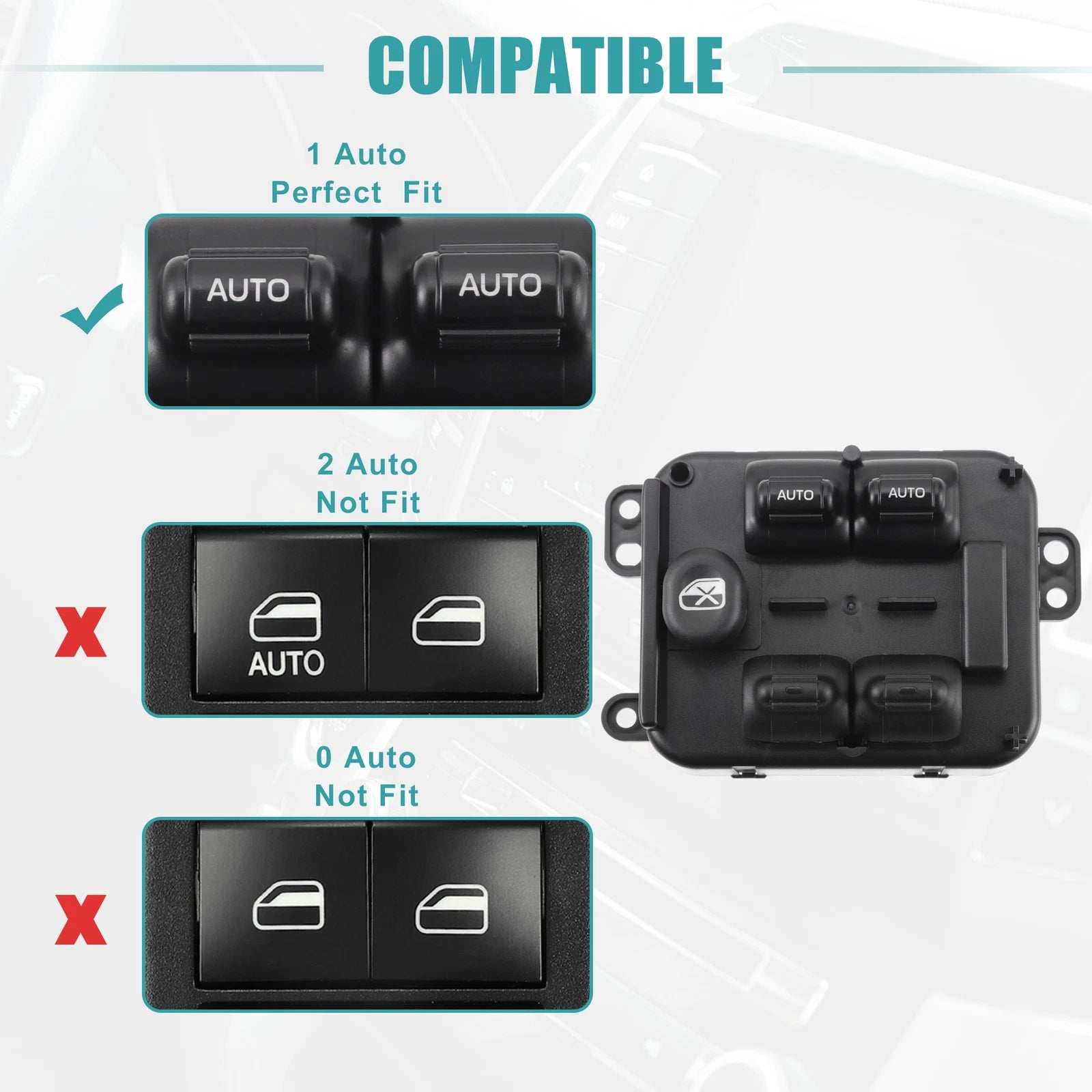 Master Power Window Switch for Jeep Liberty (2005–2007)