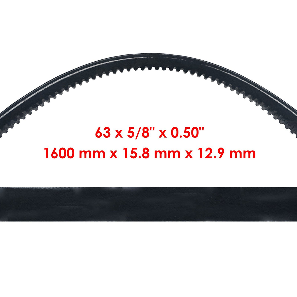 Deck Belt Replacement 61 Inch for Scag SSZ SW STHM (2018–2020)