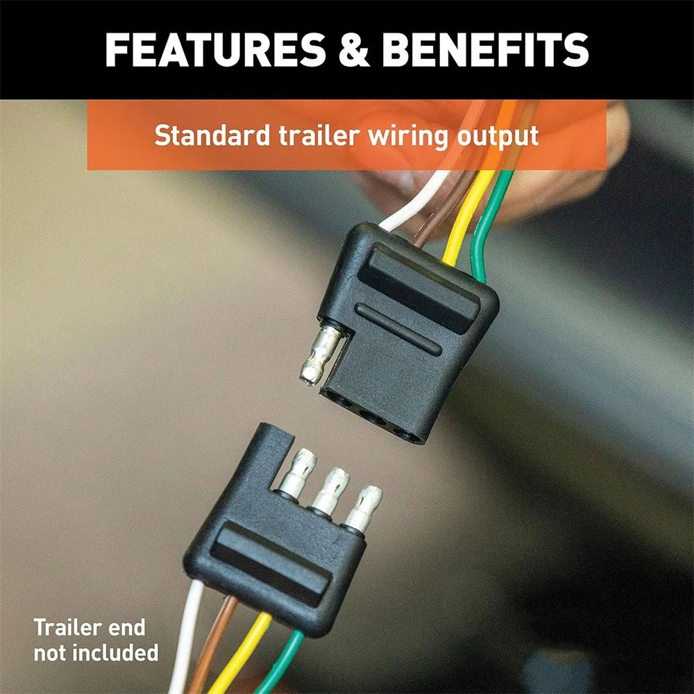 Trailer Tow Light Wiring Harness Connector for Jeep Grand Cherokee L (2021–2025) 56473