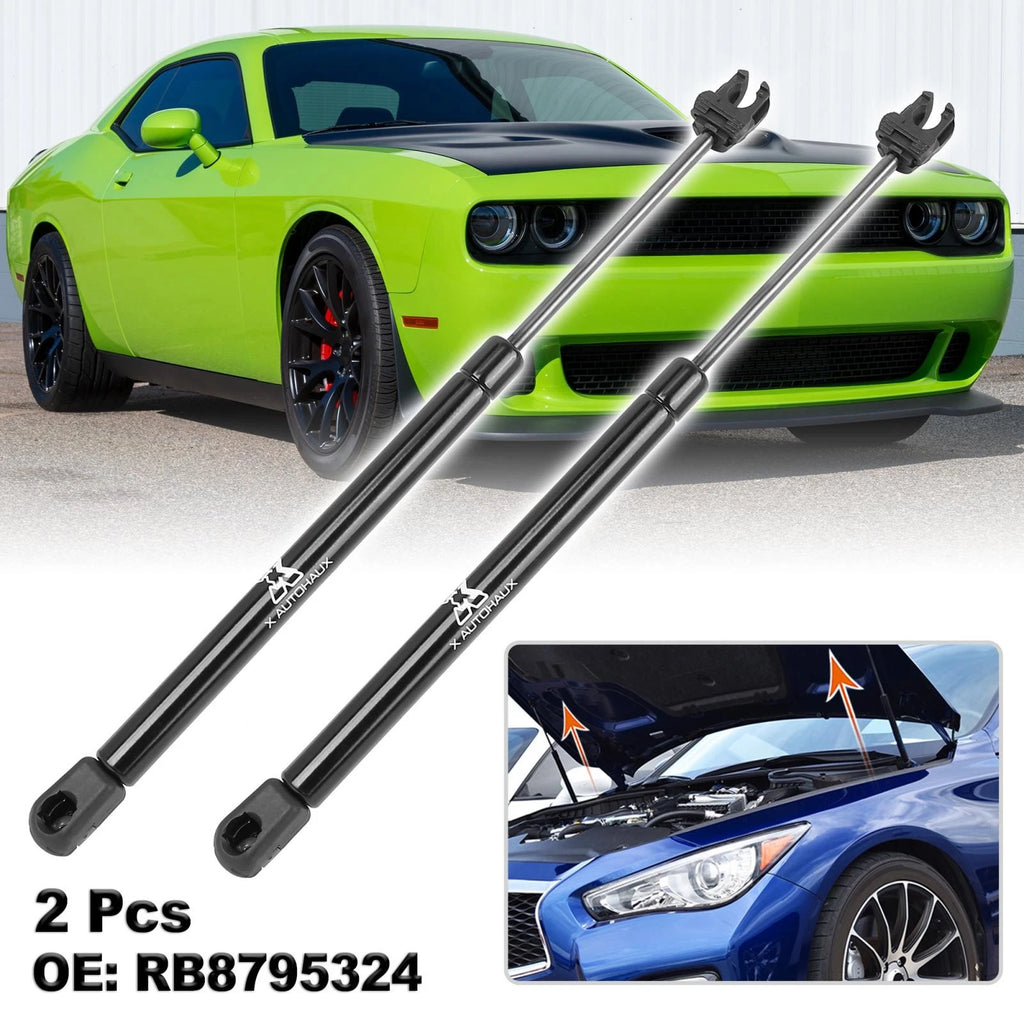 2pcs Front Hood Lift Supports Struts for Dodge Challenger (2008–2012)
