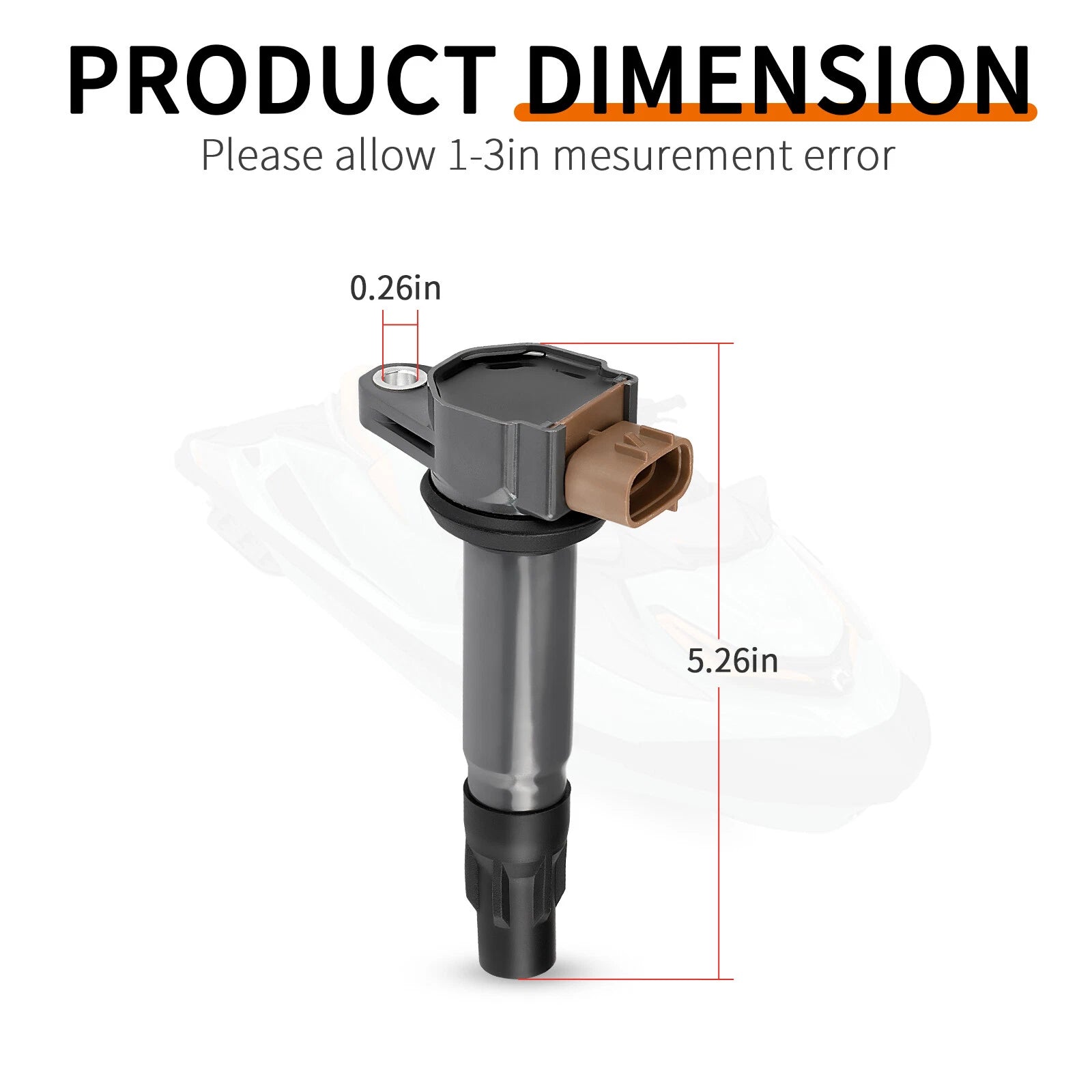 3X Ignition Coil Stick for Sea-Doo GTR 230 GTS GTX 155 170 230 300 RXP 300 X RS