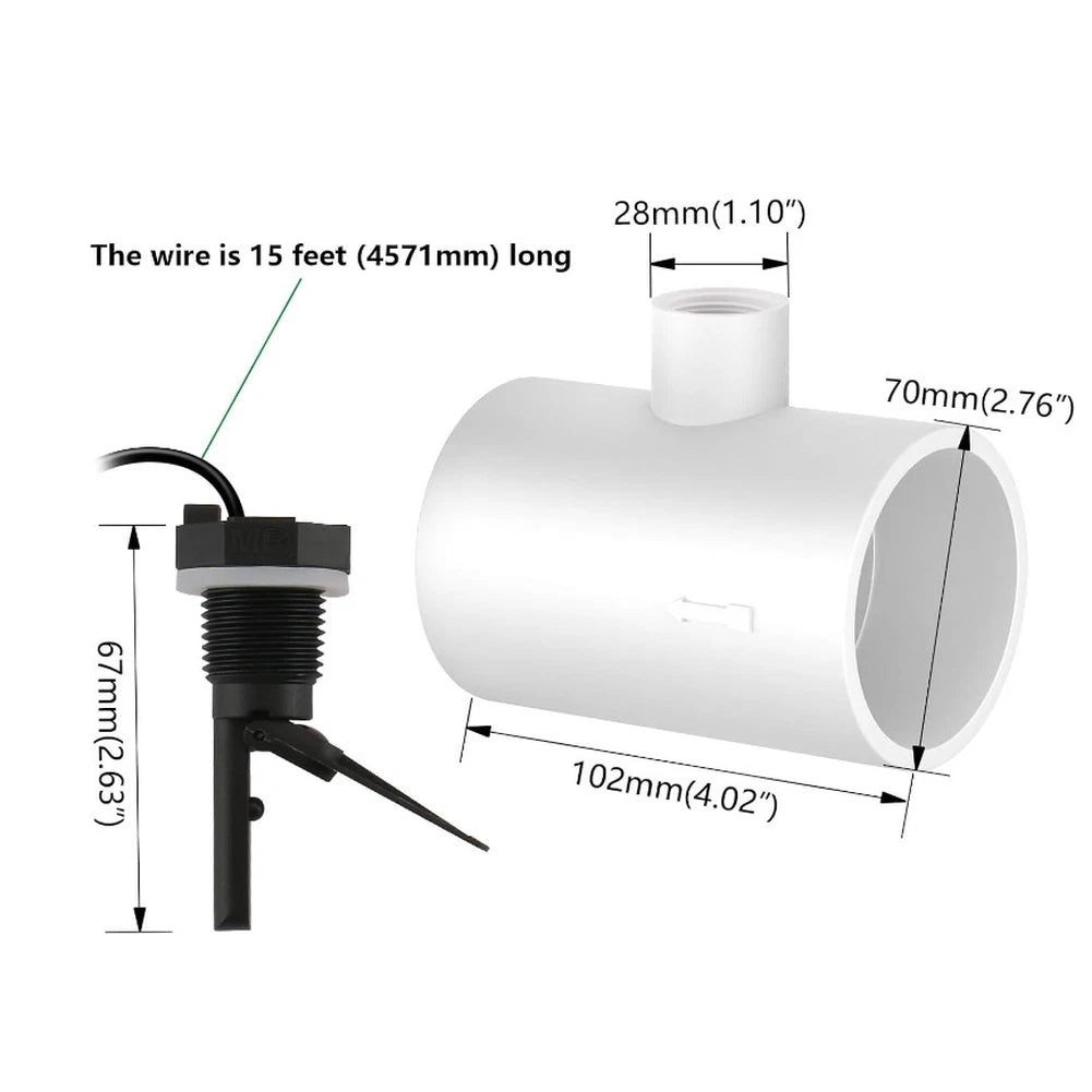 Flow Switch Sensor for Hayward Goldline Pool System (GLXFLORP)