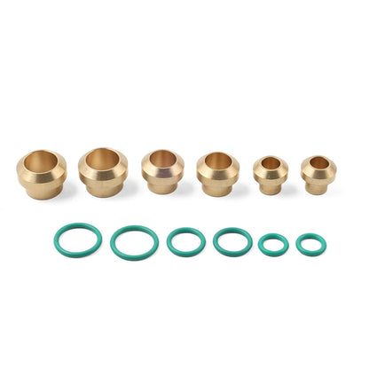 A/C Adapter Fitting Kit for - Male Insert O Ring to Male Flare