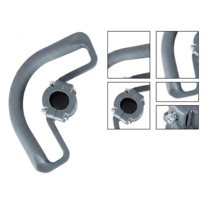 Grey Handle for Lawn Mower Hedge Trimmer Applications (Single-Piece)